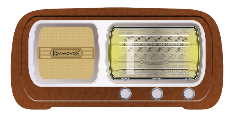 DAB radio oldschool retro