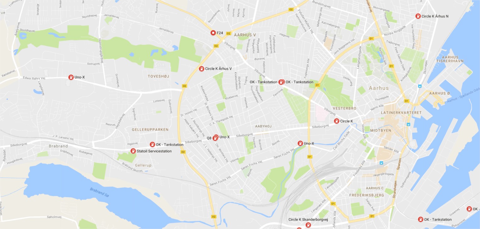 nærmeste tank - Google